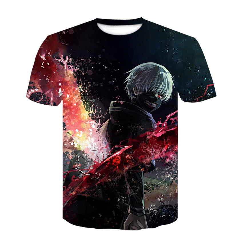 tokyo ghoul anime 3d printed tshirt 2S to 4xl