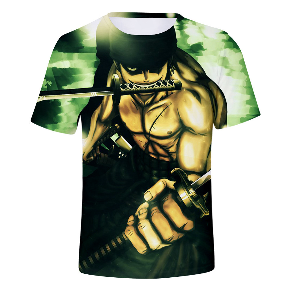 one piece anime 3d printed tshirt 2S to 4xl