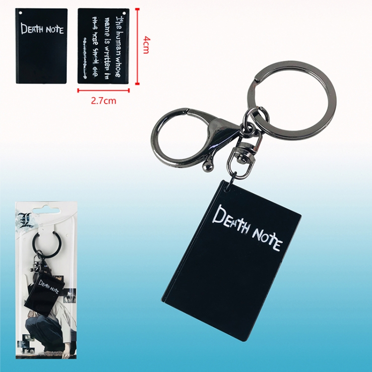 death note anime keychain