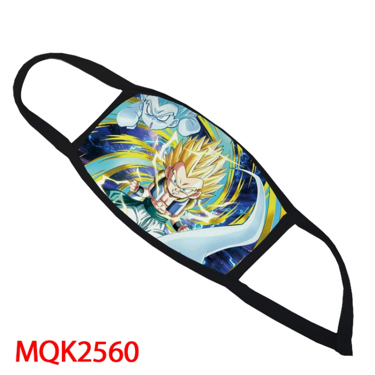 DRAGON Ball Color printing Space cotton Masks price for 5 pcs MQK2560