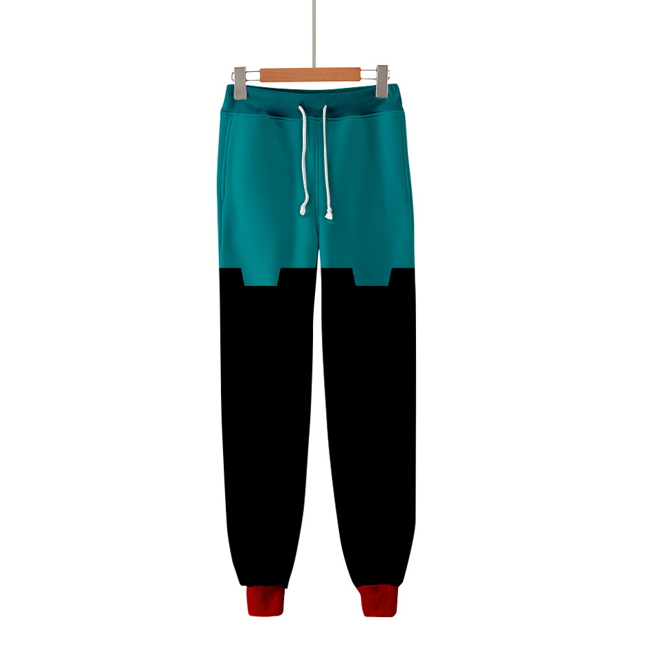 my hero academia anime 3d printed pants 2xs to 4xl