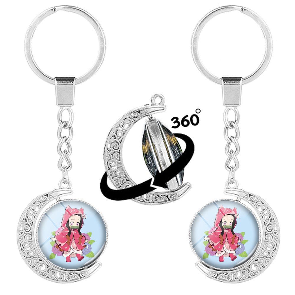 demon slayer anime keychain