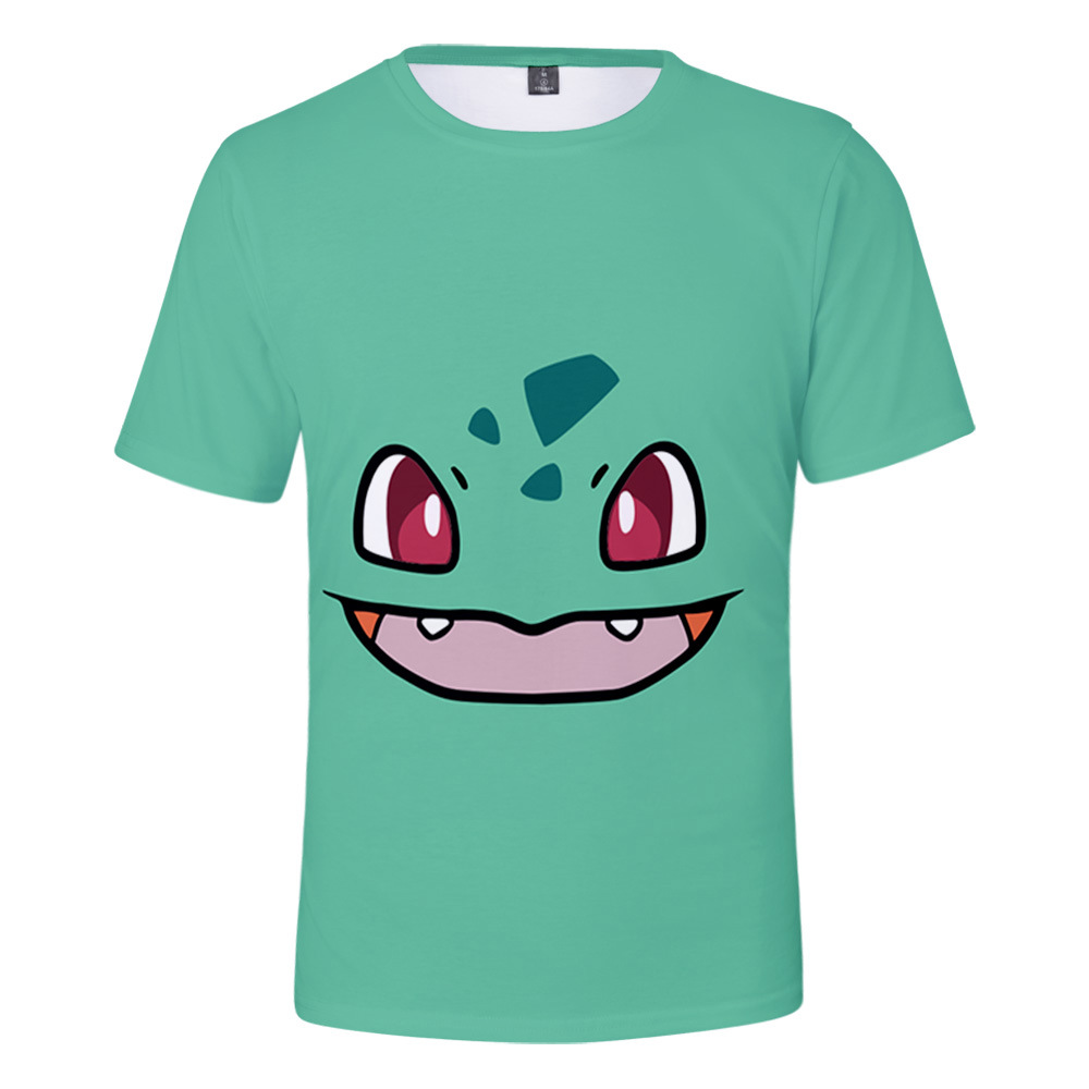 pokemon anime 3d printed tshirt 2xs to 4xl