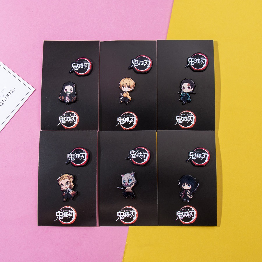 demon slayer anime pin