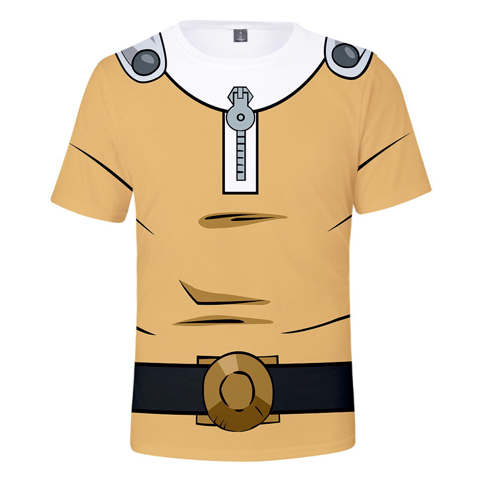 one punch man anime 3d printed tshirt 2xs to 4xl