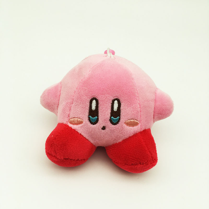 4inches Kirby anime plush doll set(10pcs a set)