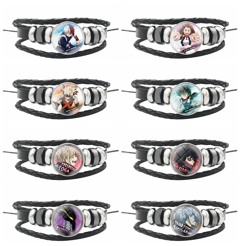 my hero academia anime bracelet