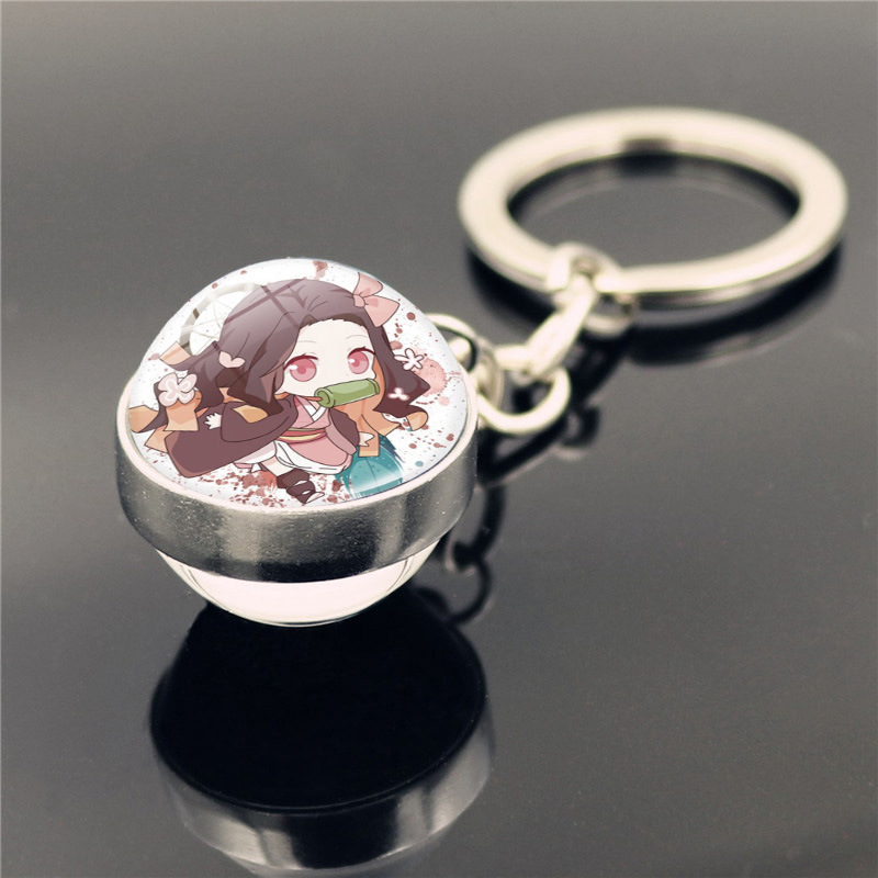 demon slayer anime keychain