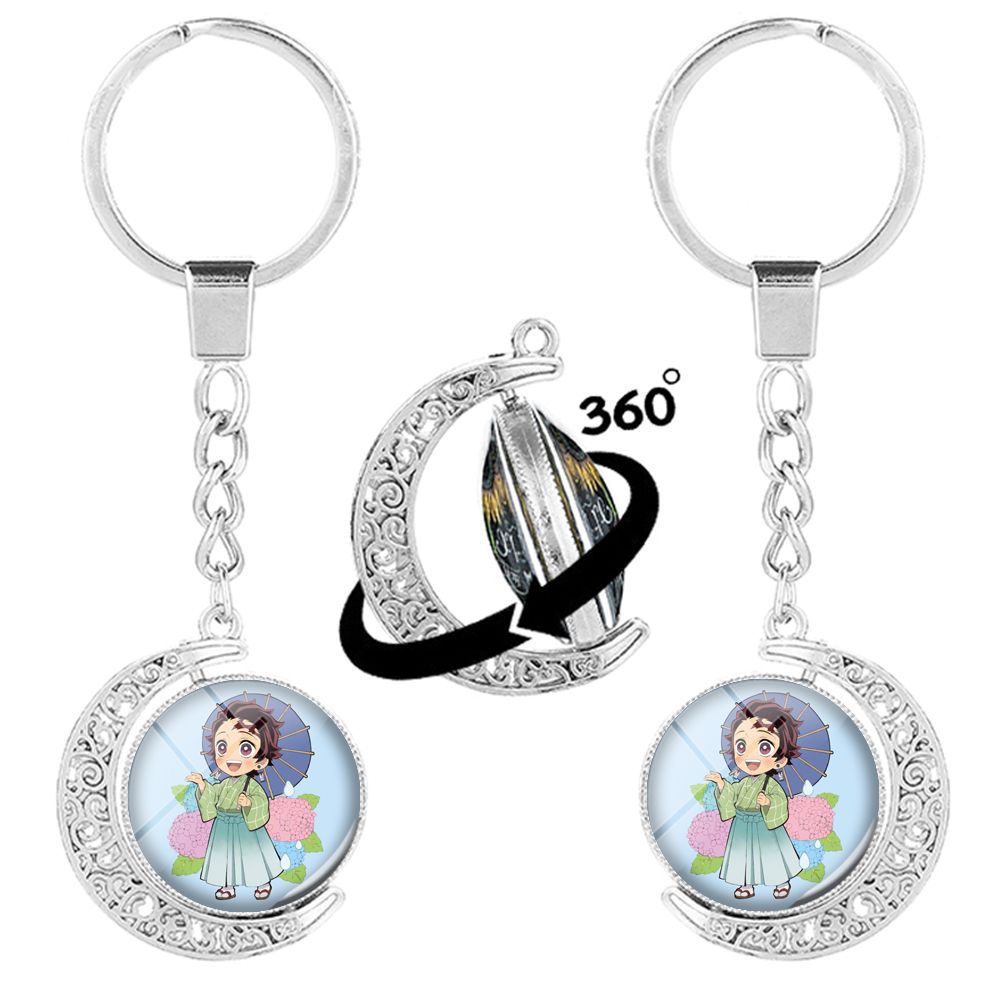 demon slayer anime keychain