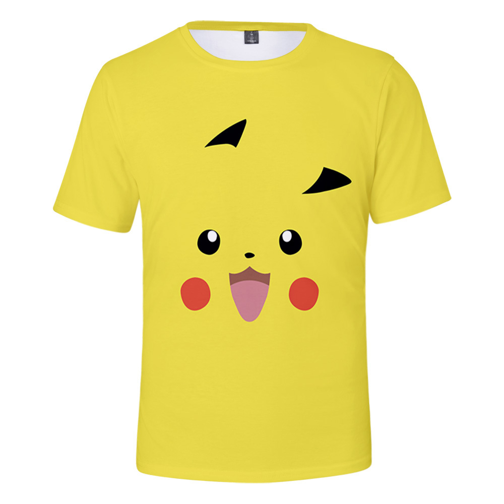 pokemon anime 3d printed tshirt 2xs to 4xl