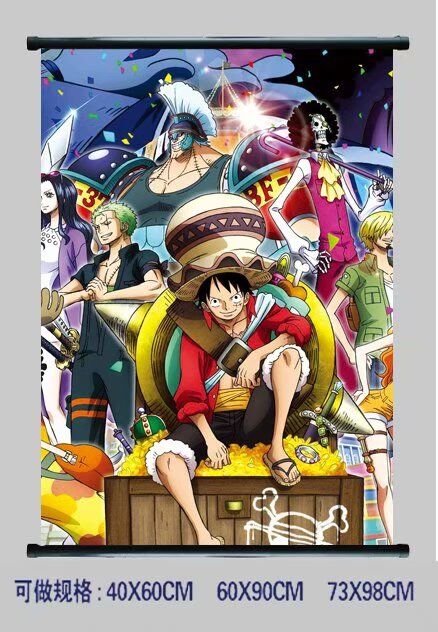 one piece anime wallscroll 60*90