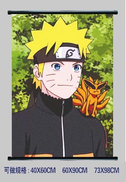 naruto anime wallscroll 60*90