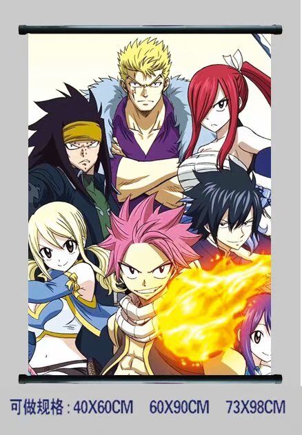 naruto anime wallscroll 60*90