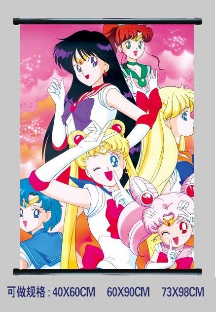 sailormoon anime wallscroll 60*90cm