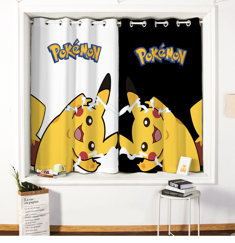 pokemon anime curtain 180*200cm