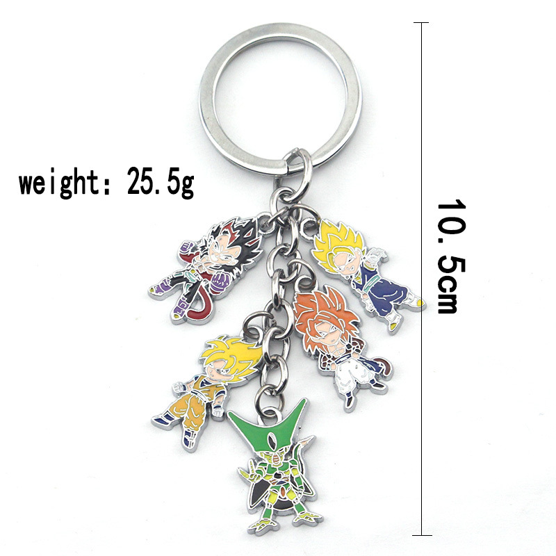 dragon ball anime keychain