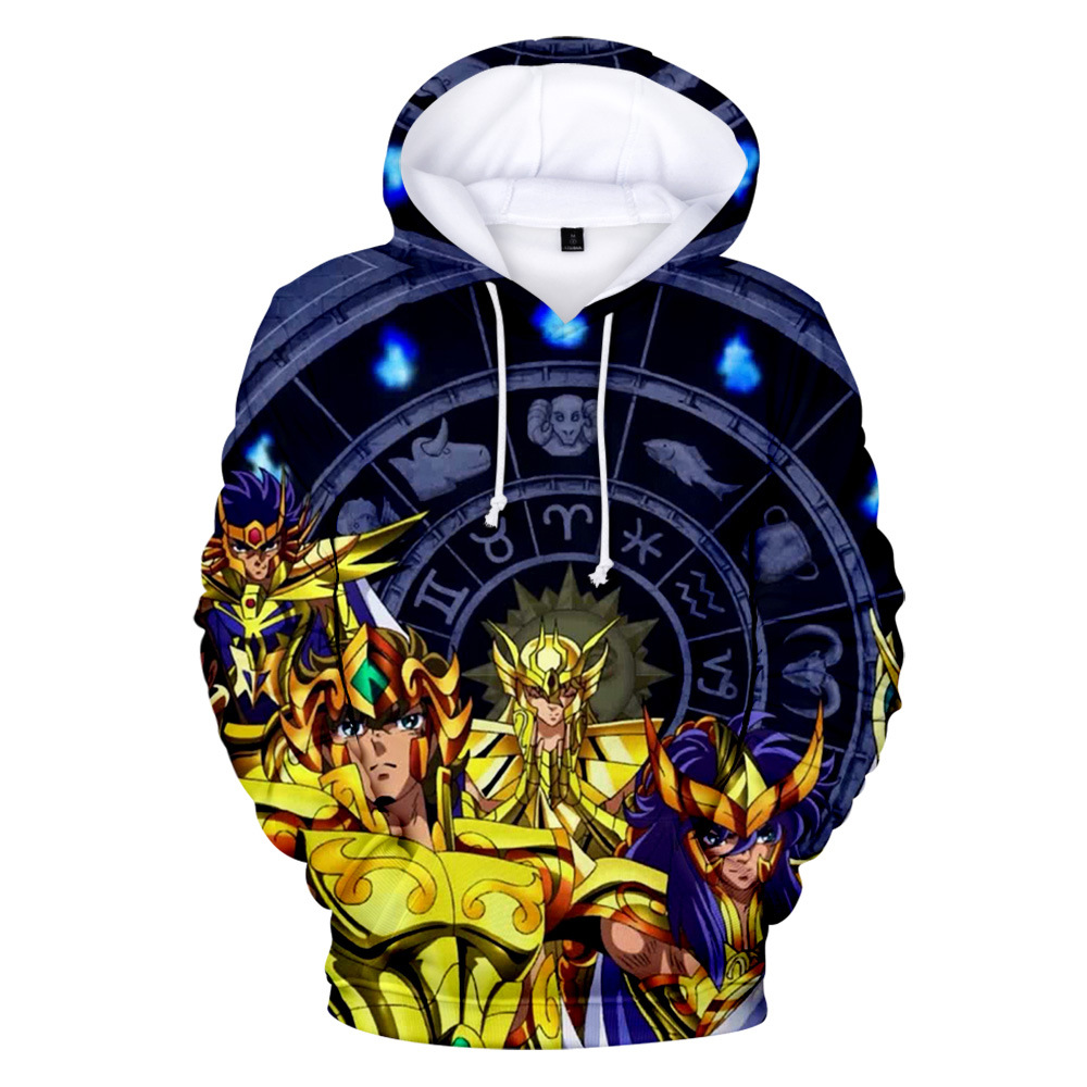 saint seiya anime 3d printed hoodie 2xs to 4xl