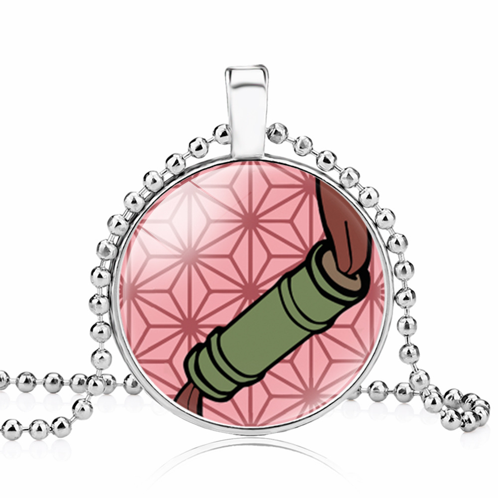 demon slayer anime necklace