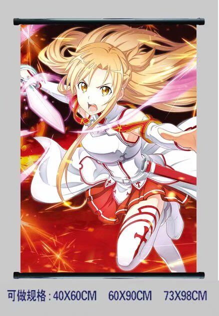 sword art online anime wallscroll 60*90cm