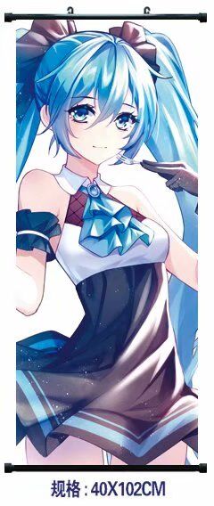 miku.hatsune anime wallscroll 40*102cm