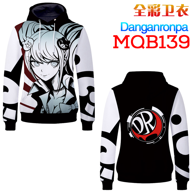 danganronpa anime 3d printed hoodie 2xs to 4xl