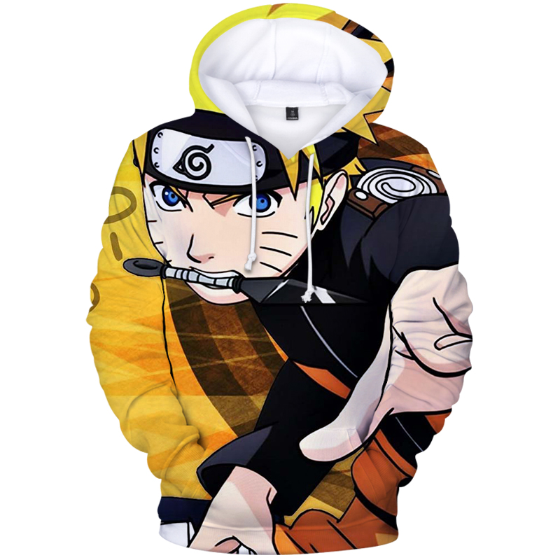 naruto anime 3d printed hoodie