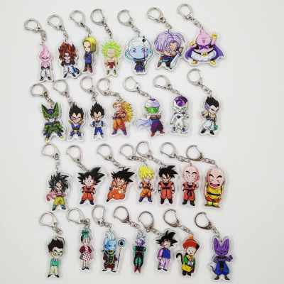 dragon ball anime keychain