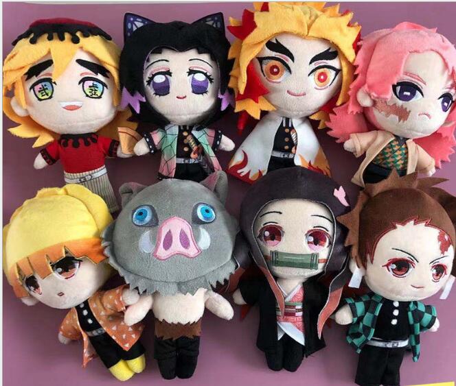 demon slayer anime plush doll 20cm