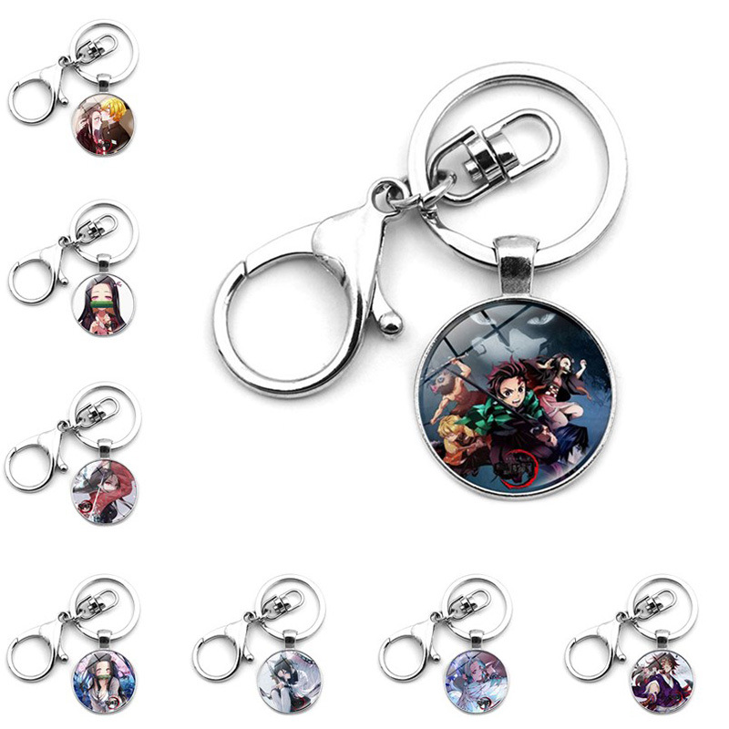 demon slayer anime keychain