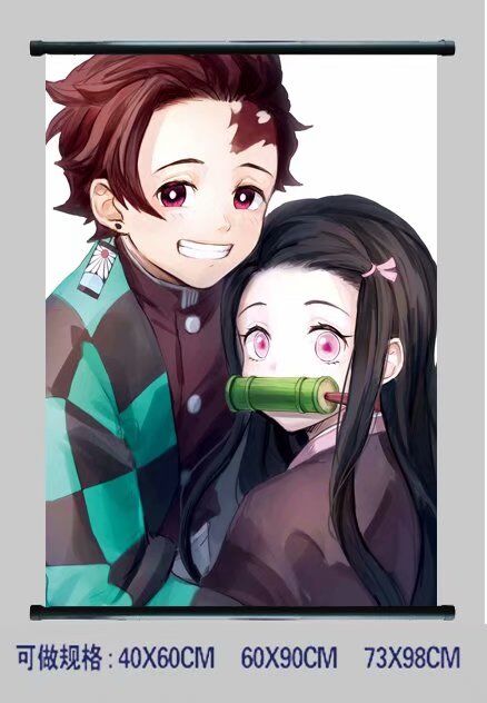 demon slayer anime wallscroll 60*90cm