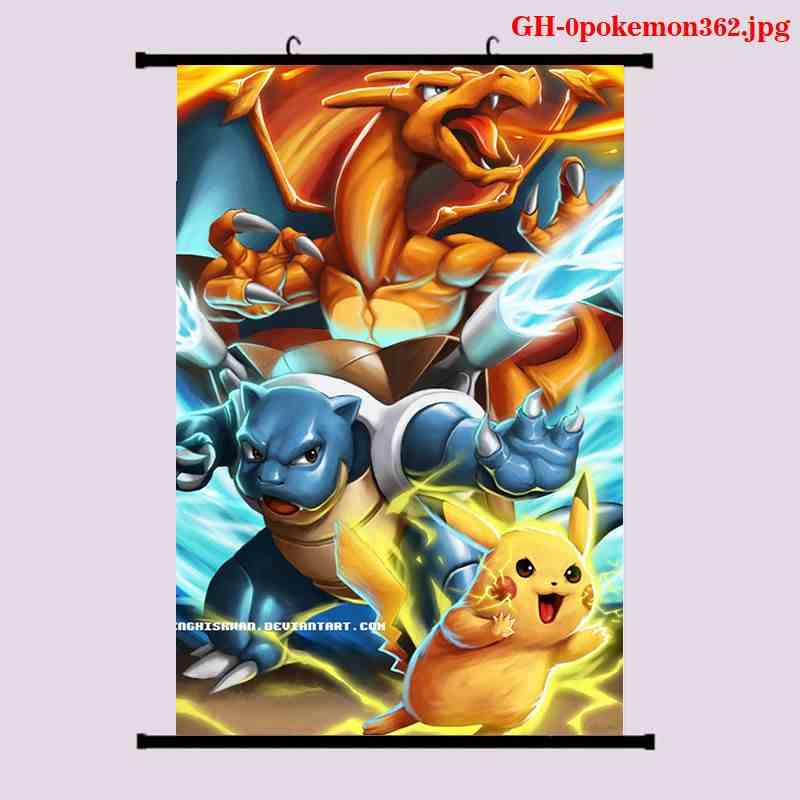 pokemon anime wallscroll 60*90cm