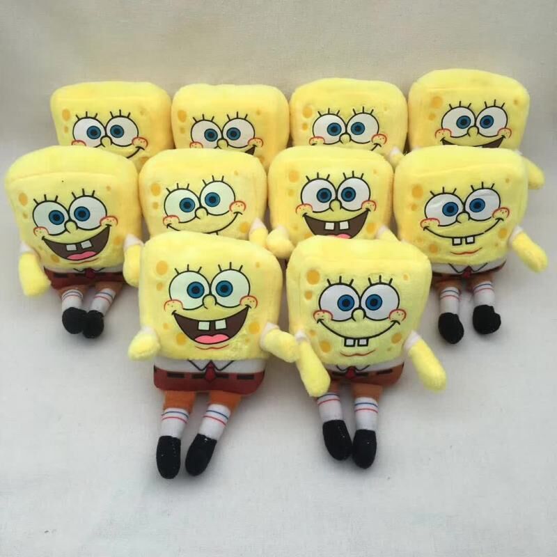 spongbob anime plush pendent price for 10 pcs