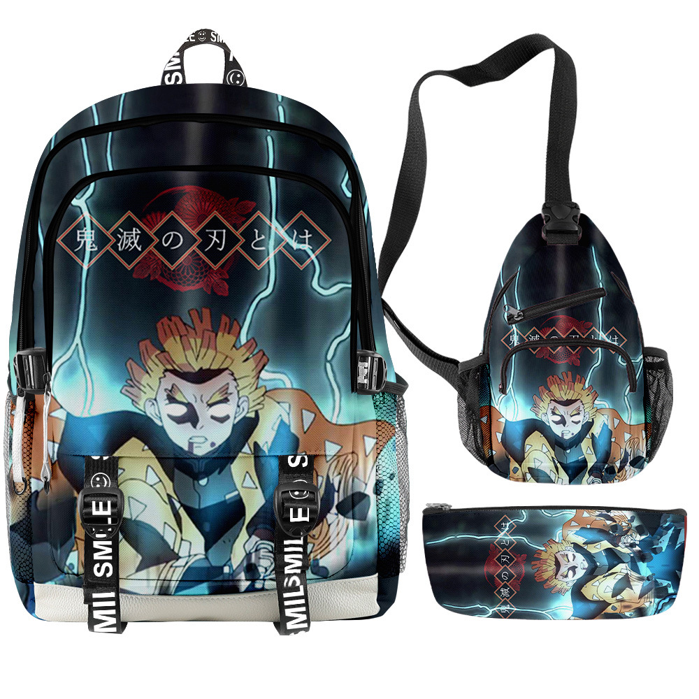 demon slayer anime bag set