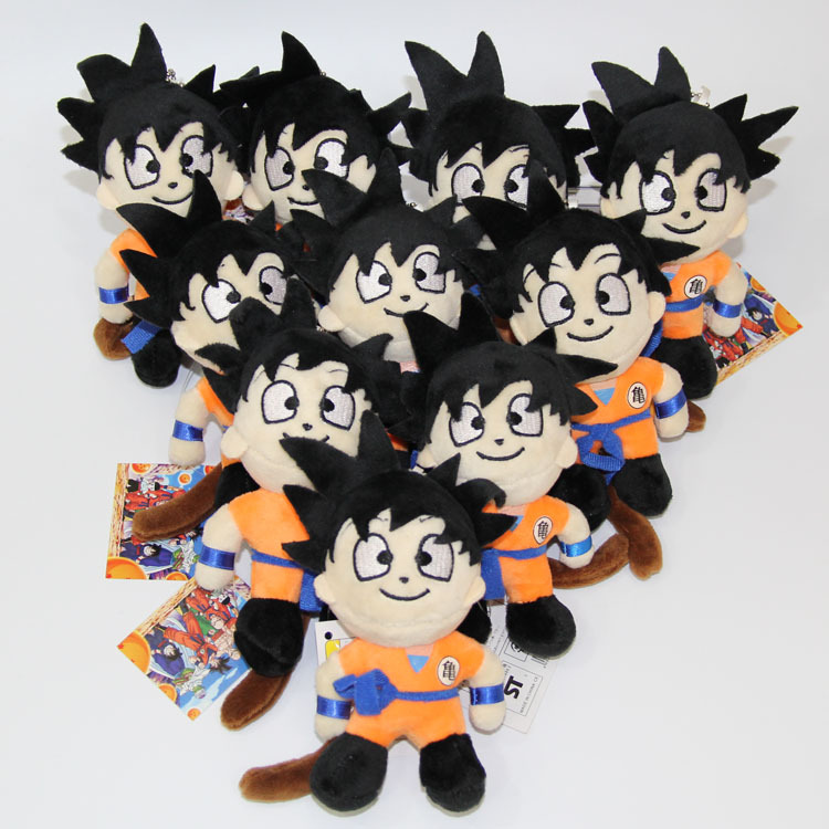 dragon ball anime plush doll 12cm price for 10 pcs