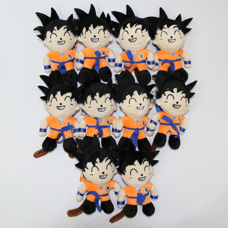 dragon ball anime plush doll 12cm price for 10 pcs