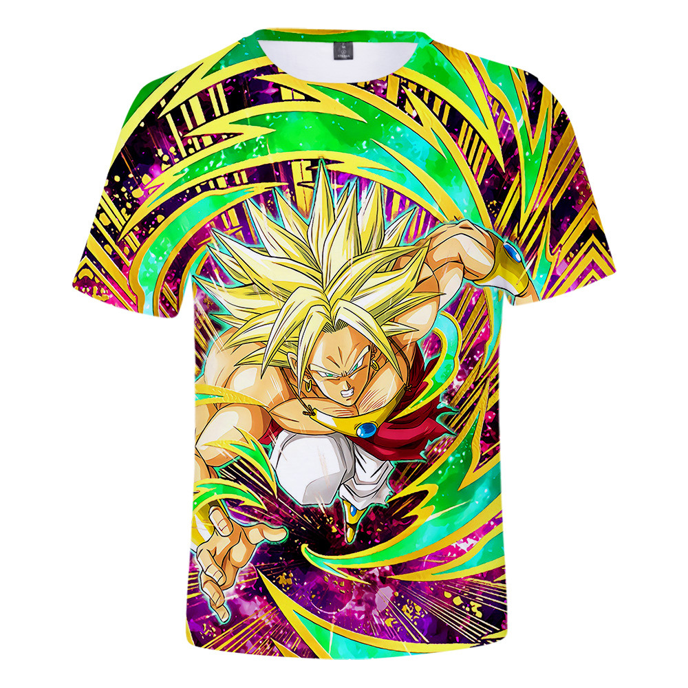 dragon ball anime 3d printed tshirt