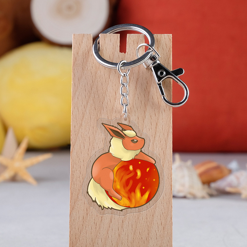 pokemon anime keychain