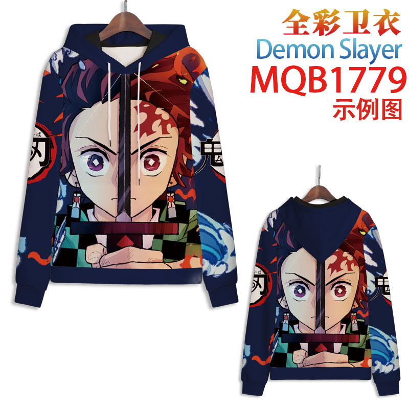 demon slayer anime 3d printed hoodie