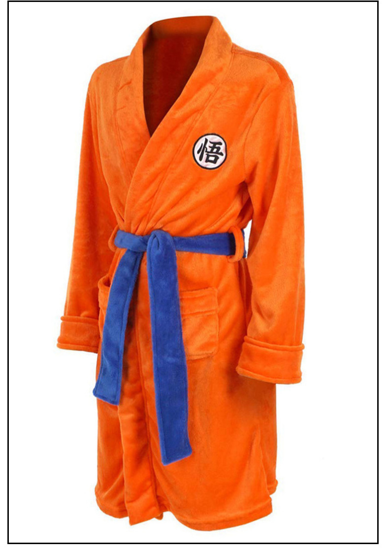 dragon ball anime bathrobe S,M,L,XL