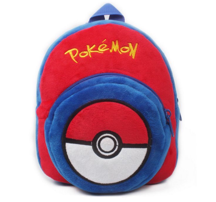 Pokemon Kawaii Cartoon Bag Wholesale Anime Plush Backpack Bags for Kids