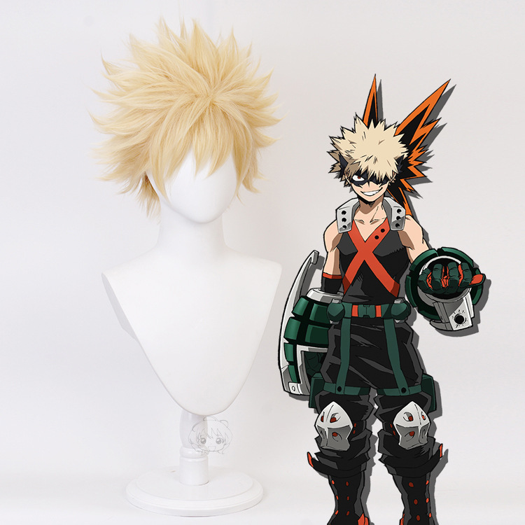 my hero academia anime cos wig