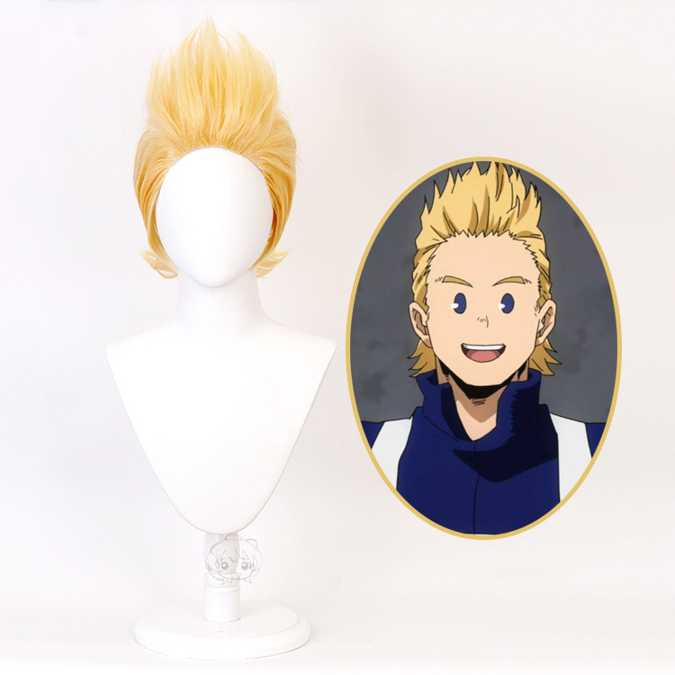 my hero academia anime cos wig