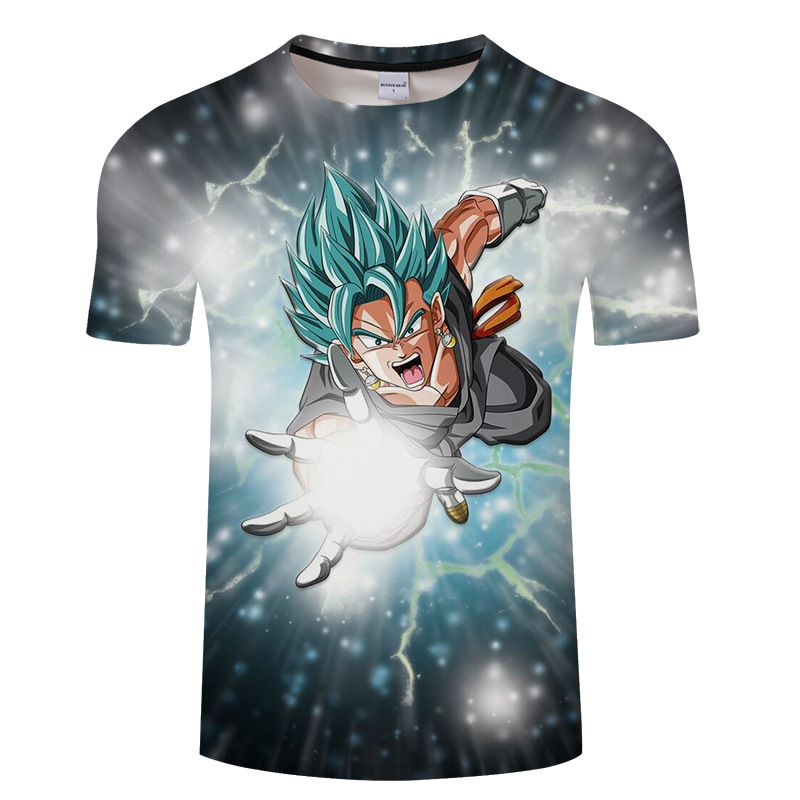 dragon ball anime 3d printed tshirt