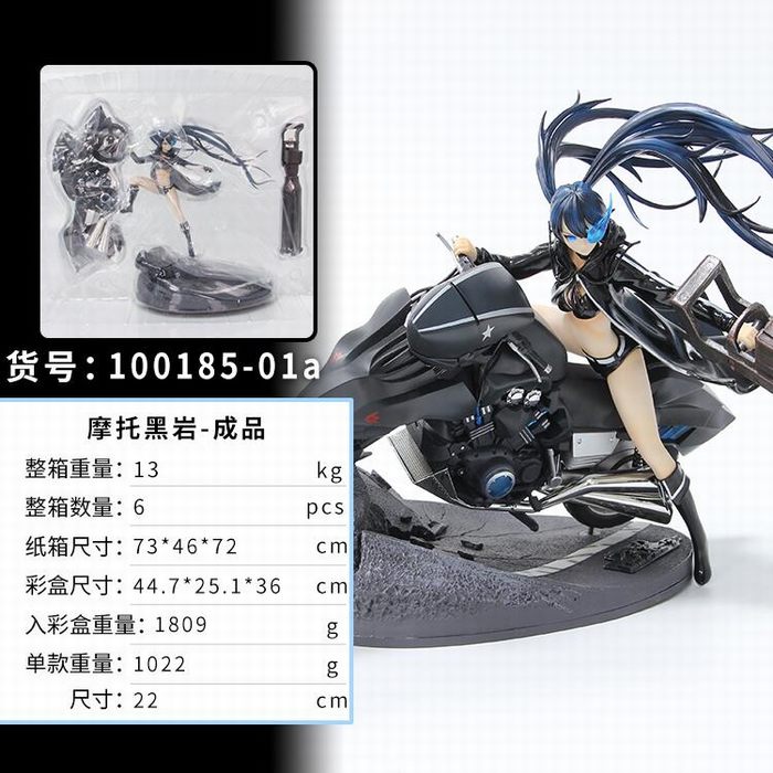 Black Rock Shooter Rock Cannon Model Anime PVC Figure Toy