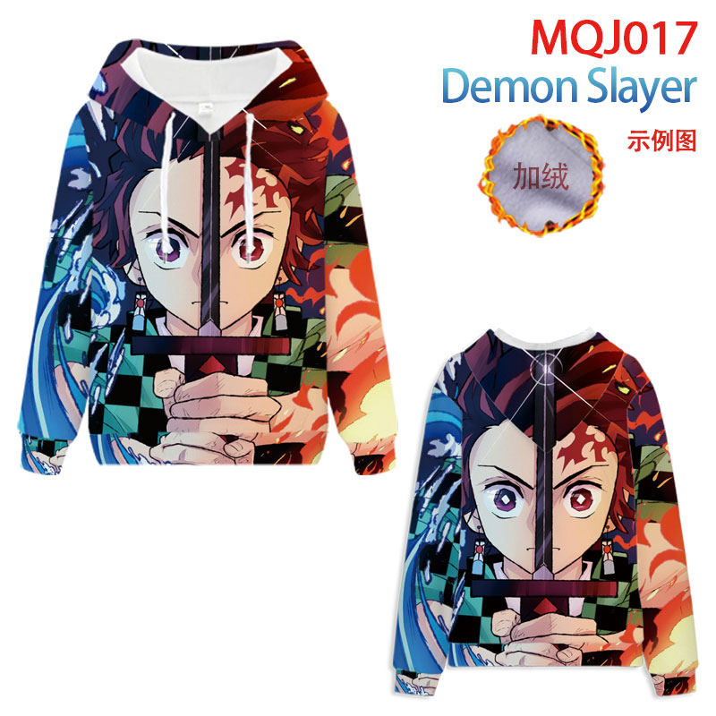 demon slayer anime 3d printed hoodie