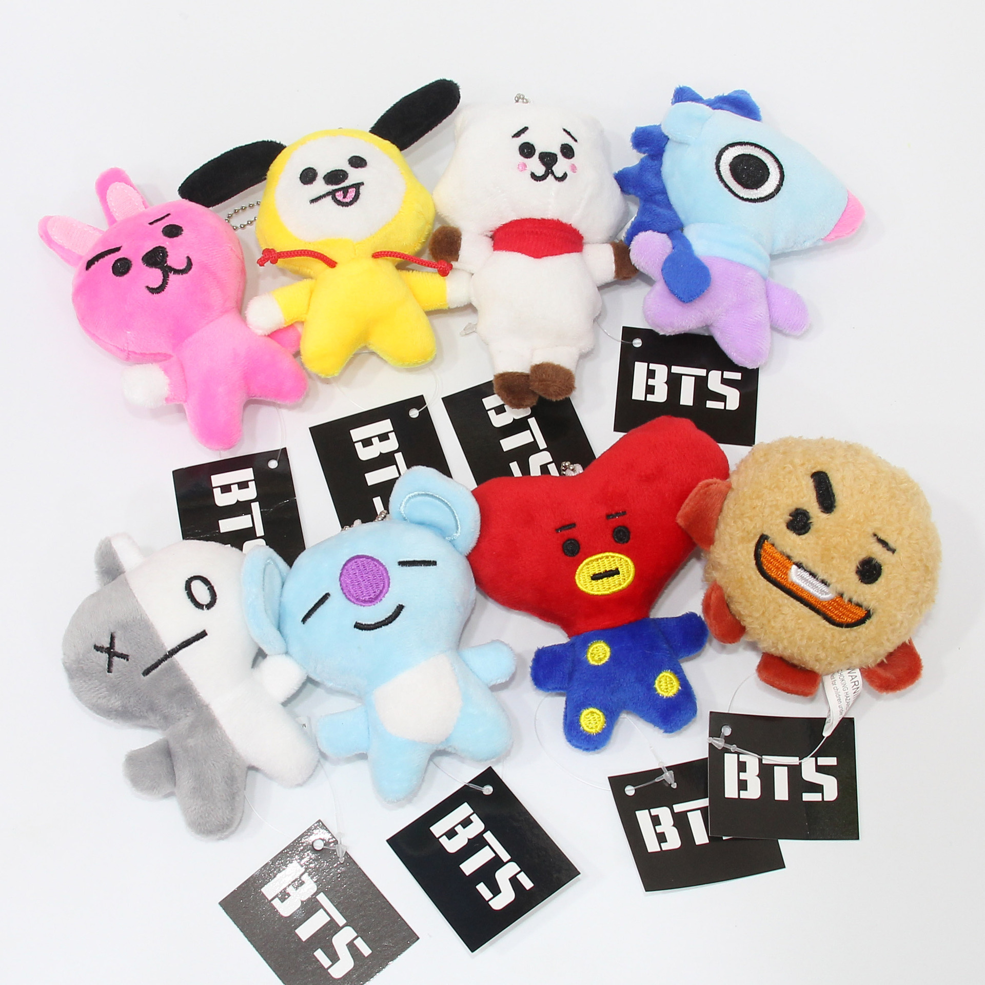 bts plush doll 10cm price for 1 pcs