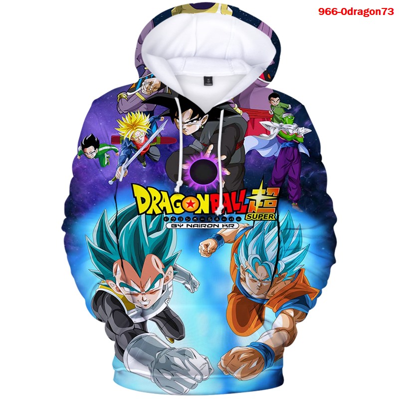 dragon ball anime 3d printed hoodie