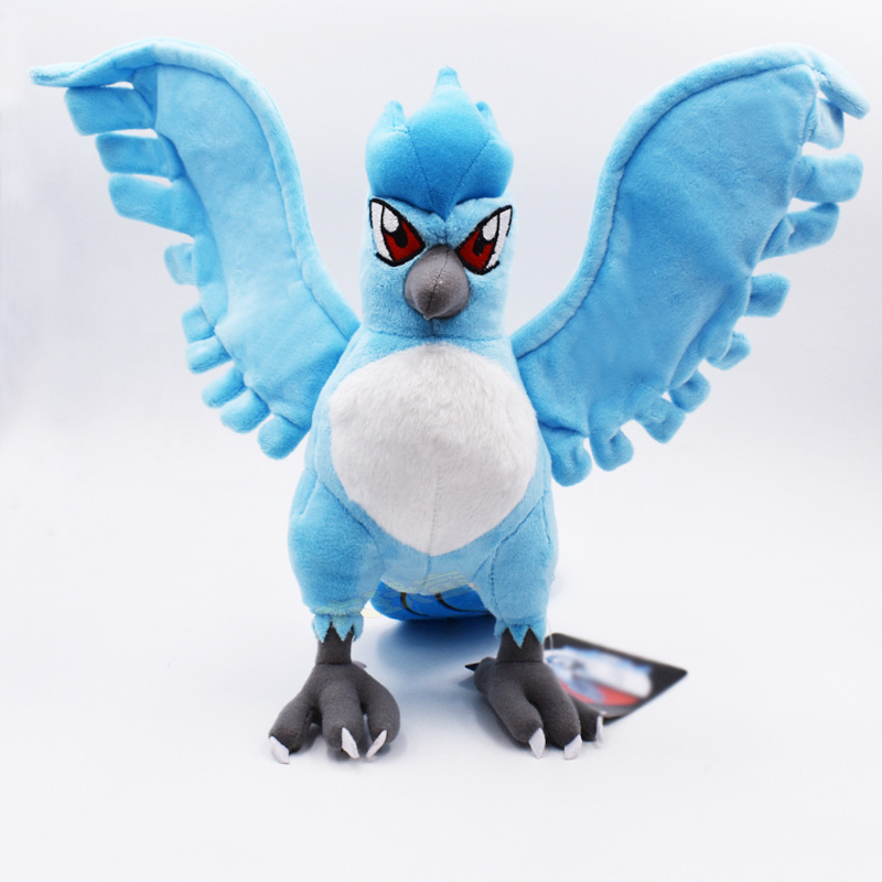 30CM Pokemon Articuno Cartoon Cosplay Stuffed Dolls Anime Plush Toy