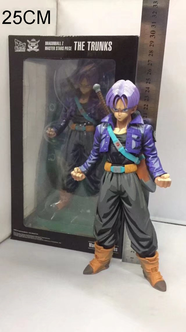 Dragon Ball z Trunks Japanese Cartoon Toys Wholesale Anime Figure 25CM