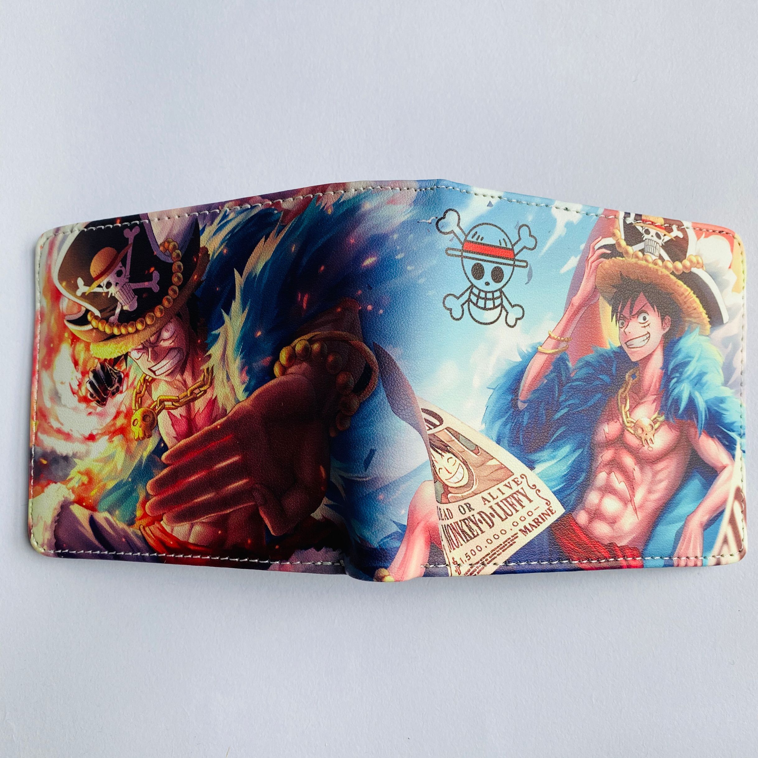 one piece anime wallet
